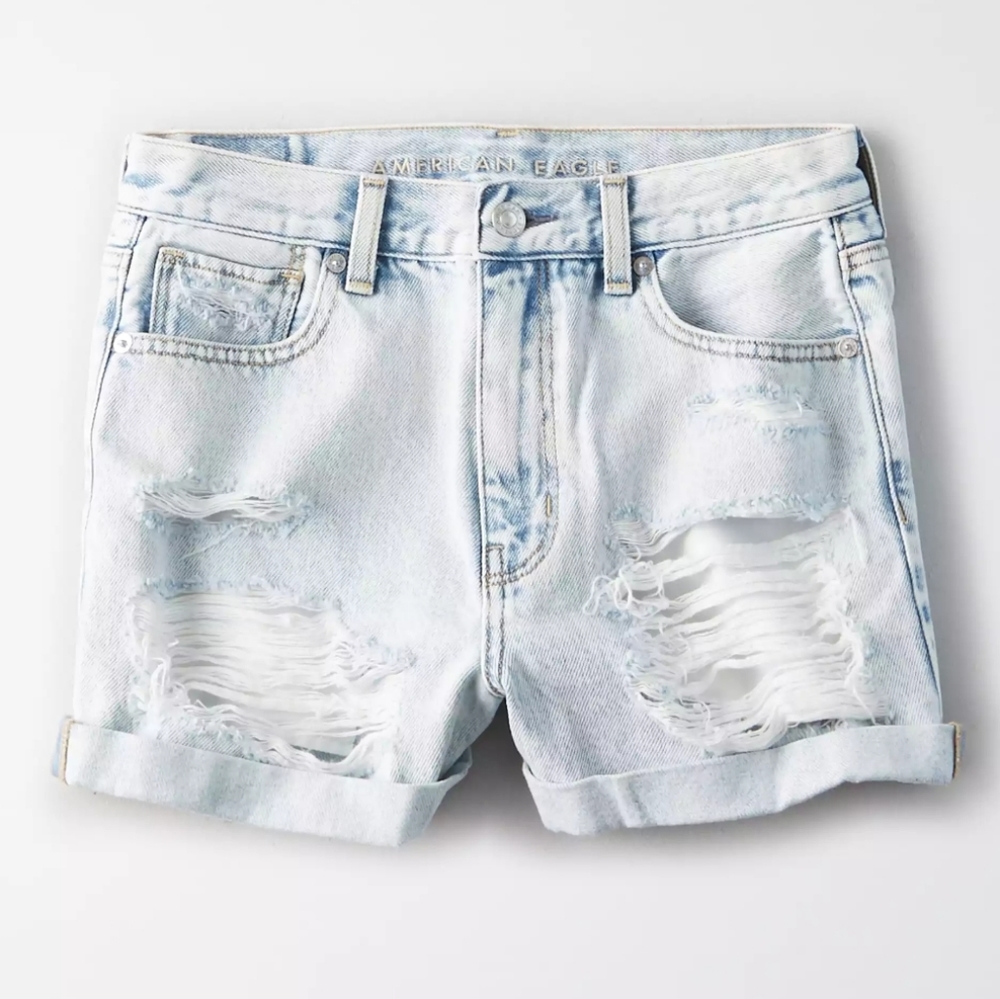 AE Denim Mom Shorts
